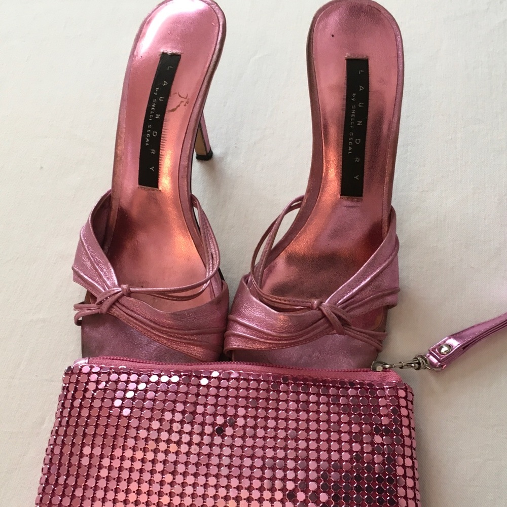 Pink Shoes and Purse